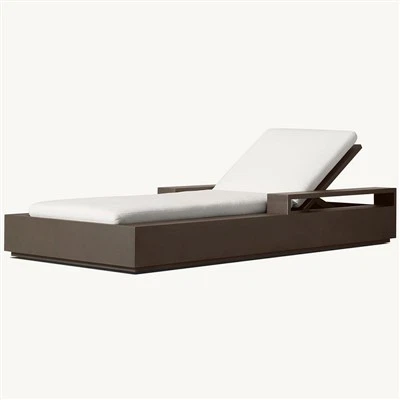 알루미늄 파티오 라운지 의자